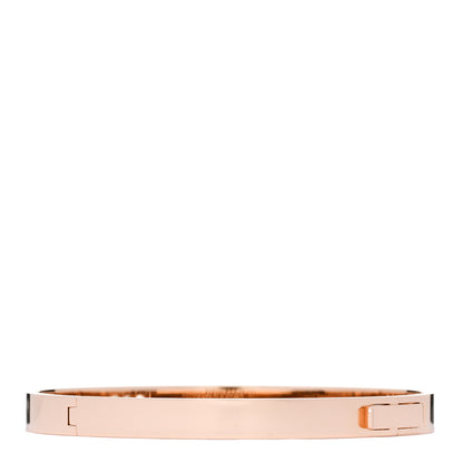 Hermes 18K Rose Gold Diamond PM H D'Ancre Bracelet SH 2 of 4