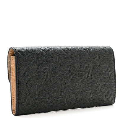 Louis Vuitton Empreinte Emilie Wallet Black Dune 3 of 6