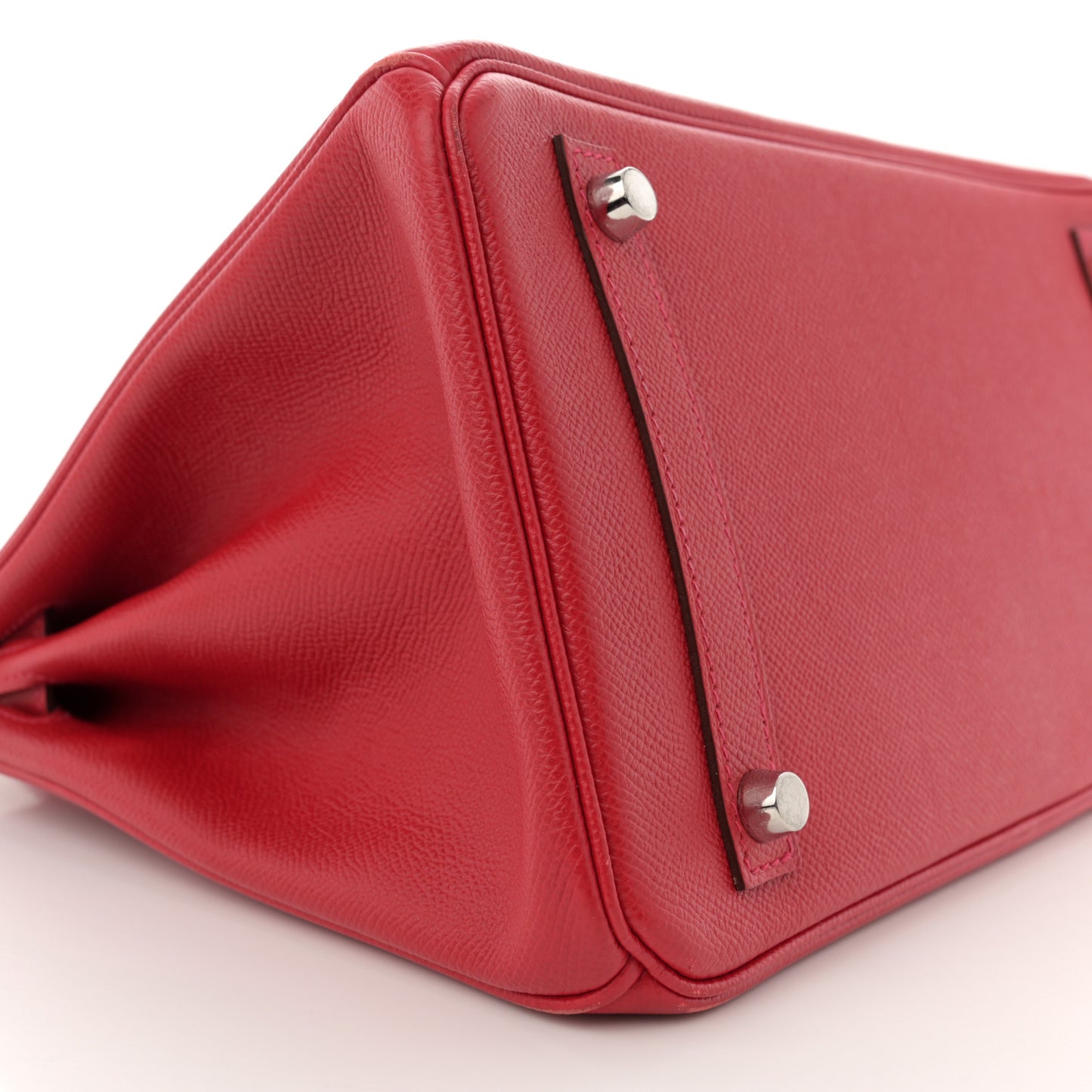 Epsom Birkin 30 Rouge Casaque