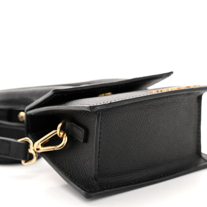 Jacquemus Grained Calfskin Le Chiquito Black 8 of 9