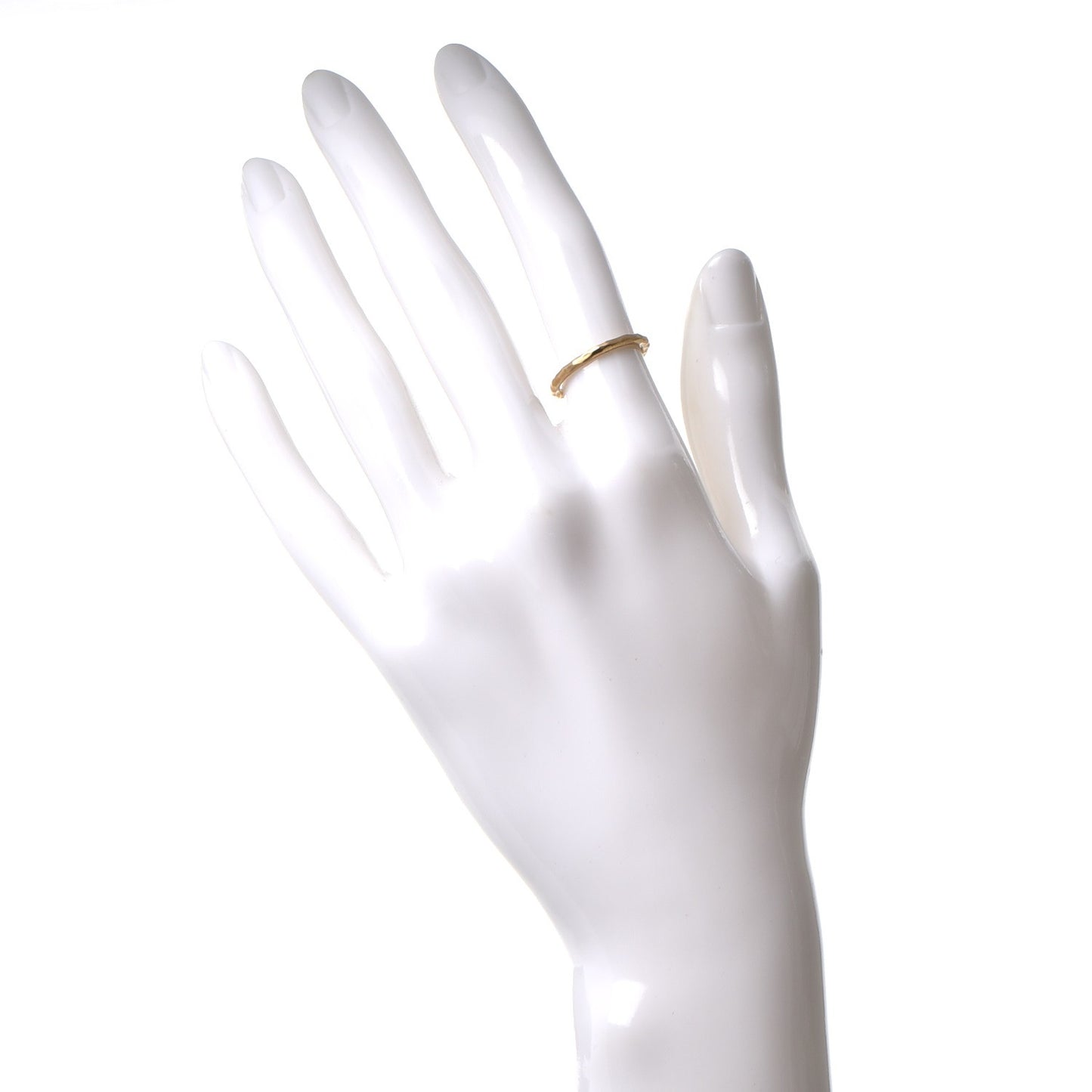 18K Yellow Gold Paloma Picasso Hammered Ring 5.25