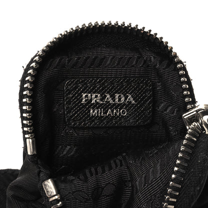 Prada Nylon Re-Edition 2005 Shoulder Strap With Pouch Black 3 of 3