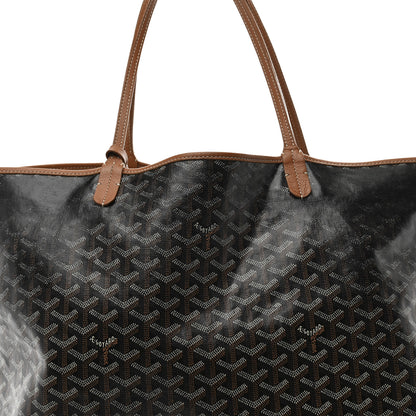 Goyard Goyardine Saint Louis GM Black Gold 9 of 12