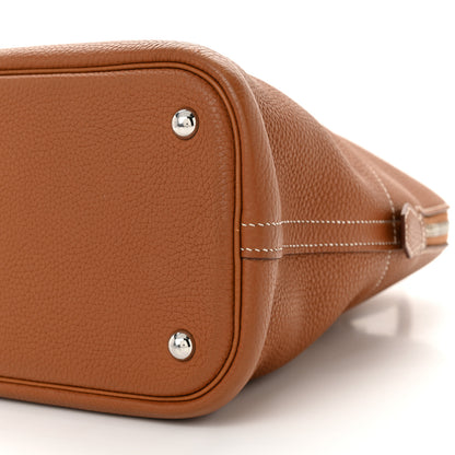 Hermes Taurillon Clemence Bolide 35 Gold 10 of 12