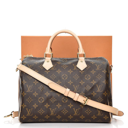 Louis Vuitton Monogram Speedy Bandouliere 30 9 of 9