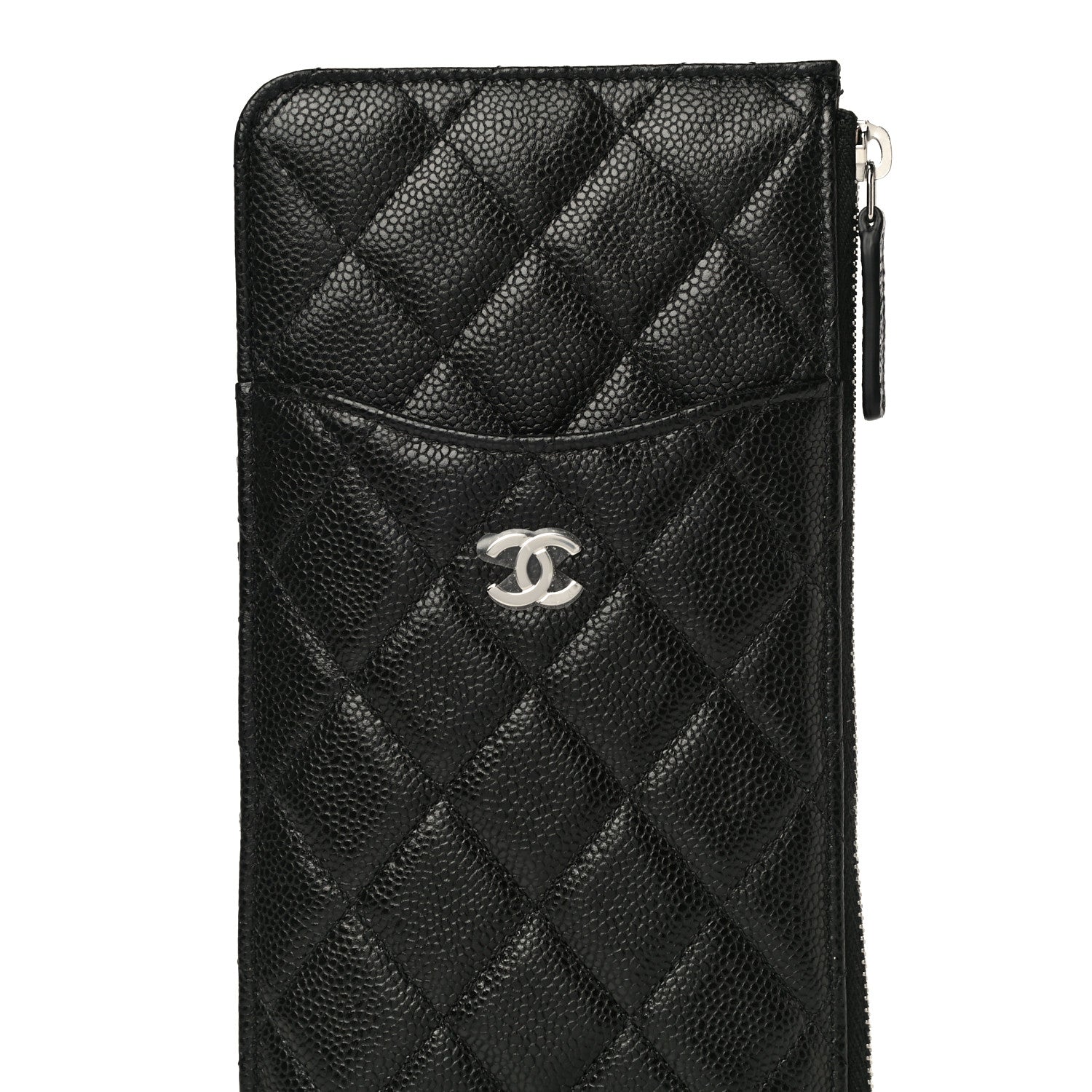 Chanel Caviar Quilted Classic iPhone Pouch Black 8 of 11