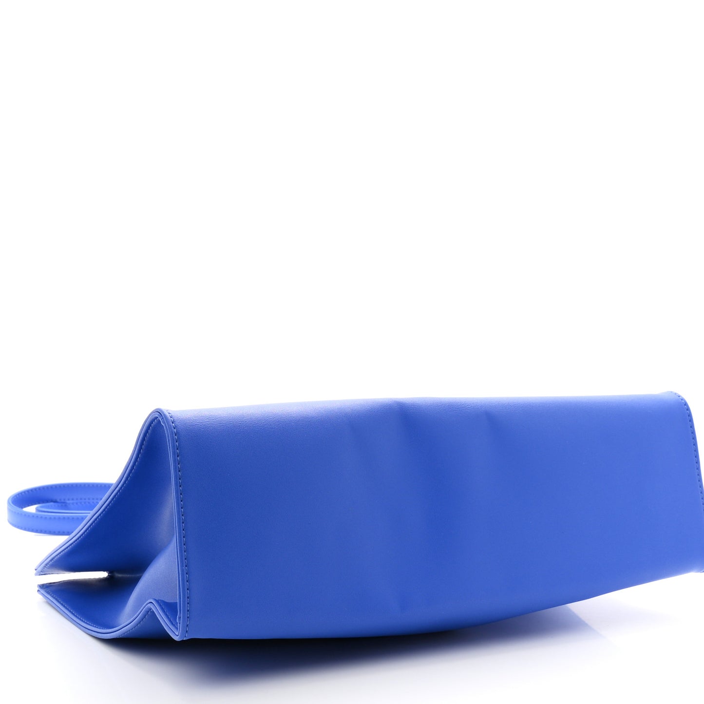 Vegan Leather Medium Shopping Bag Painters Tape