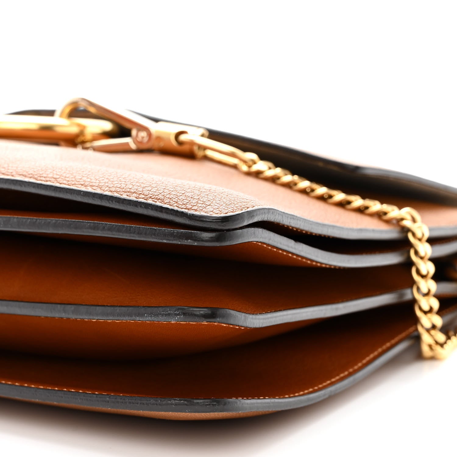 Chloe Goatskin Medium Faye Shoulder Bag Caramel 10 of 10