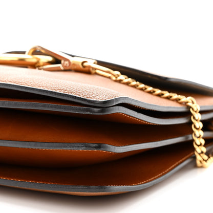 Chloe Goatskin Medium Faye Shoulder Bag Caramel 10 of 10