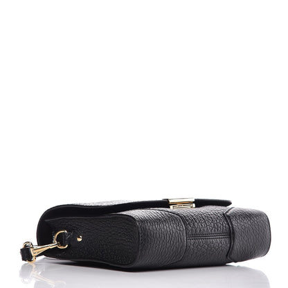 Burberry Grainy Calfskin Heritage Grain Small Crossbody Bag Black 4 of 8