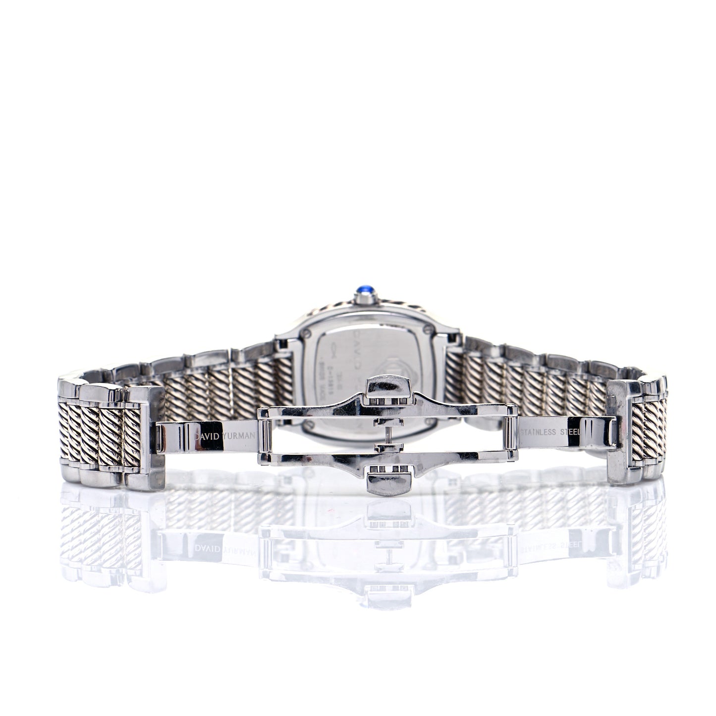 Stainless Steel Diamond Bezel Mother of Pearl 25mm Thoroughbred Quartz Watch