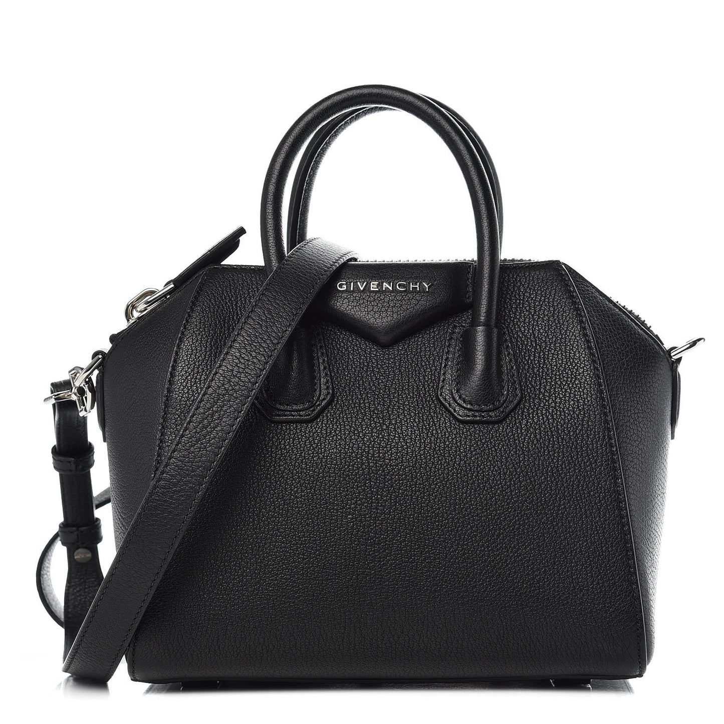 Sugar Goatskin Mini Antigona Black
