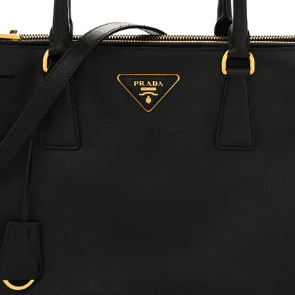 Prada Saffiano Lux Medium Galleria Double Zip Tote Black 13 of 14
