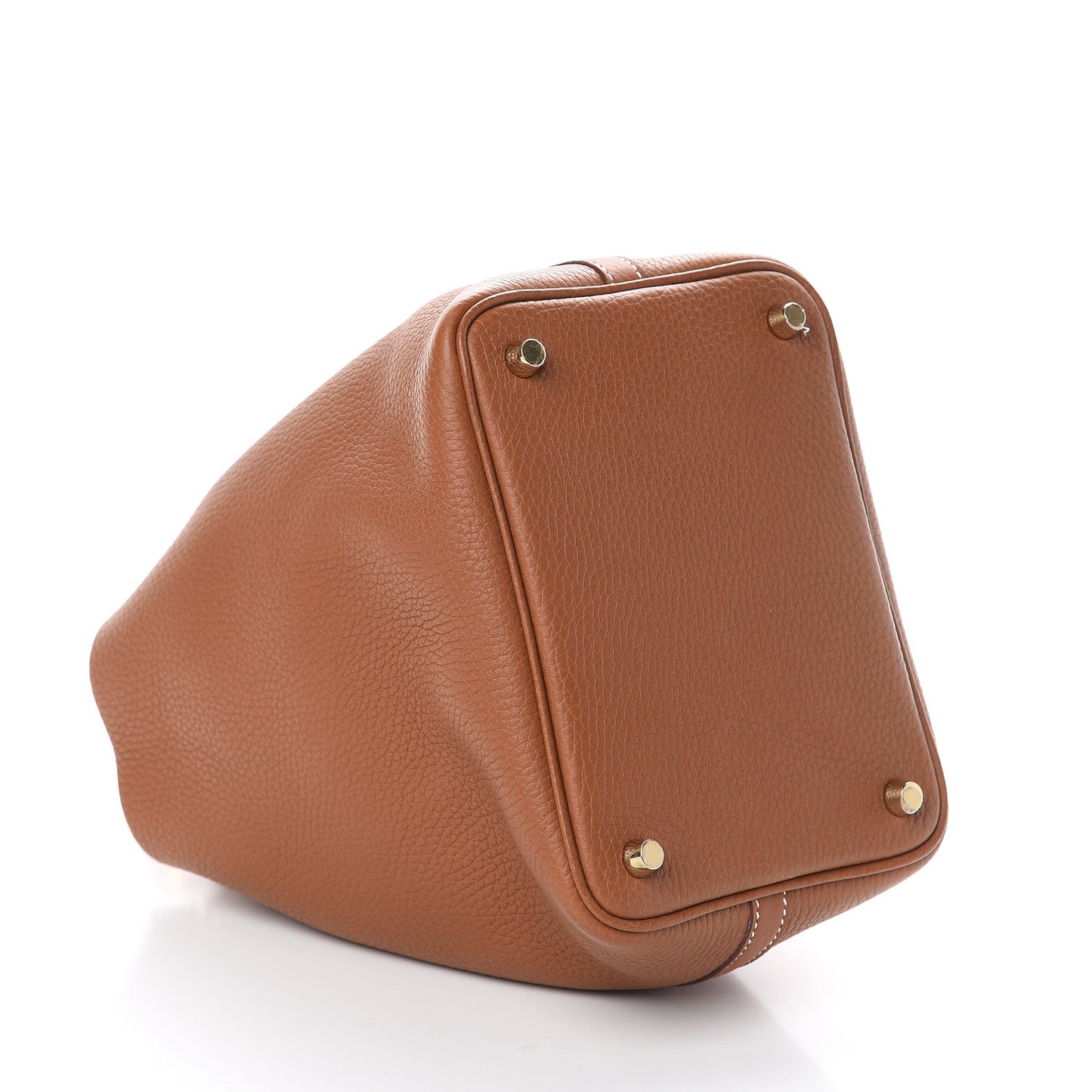 Taurillon Clemence Picotin Lock 18 PM Gold