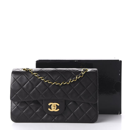 Chanel Lambskin Quilted Small Double Flap Black 13 of 13