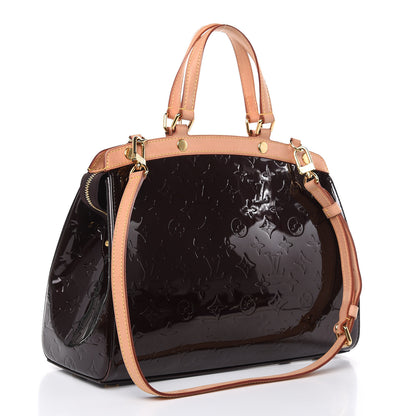 Louis Vuitton Vernis Brea MM Amarante 3 of 13