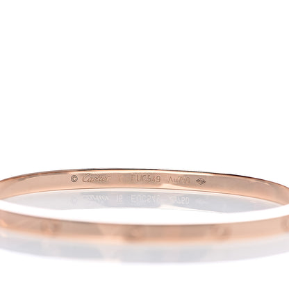 Cartier 18K Pink Gold Small LOVE Bracelet 16 4 of 5