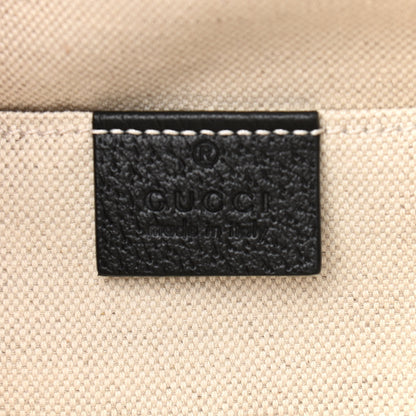 Gucci Velvet GG Monogram Textured Calfskin Web Small Double Buckle Backpack Red Cipria Black 6 of 10