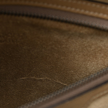 Celine Drummed Calfskin Mini Luggage Taupe 11 of 13