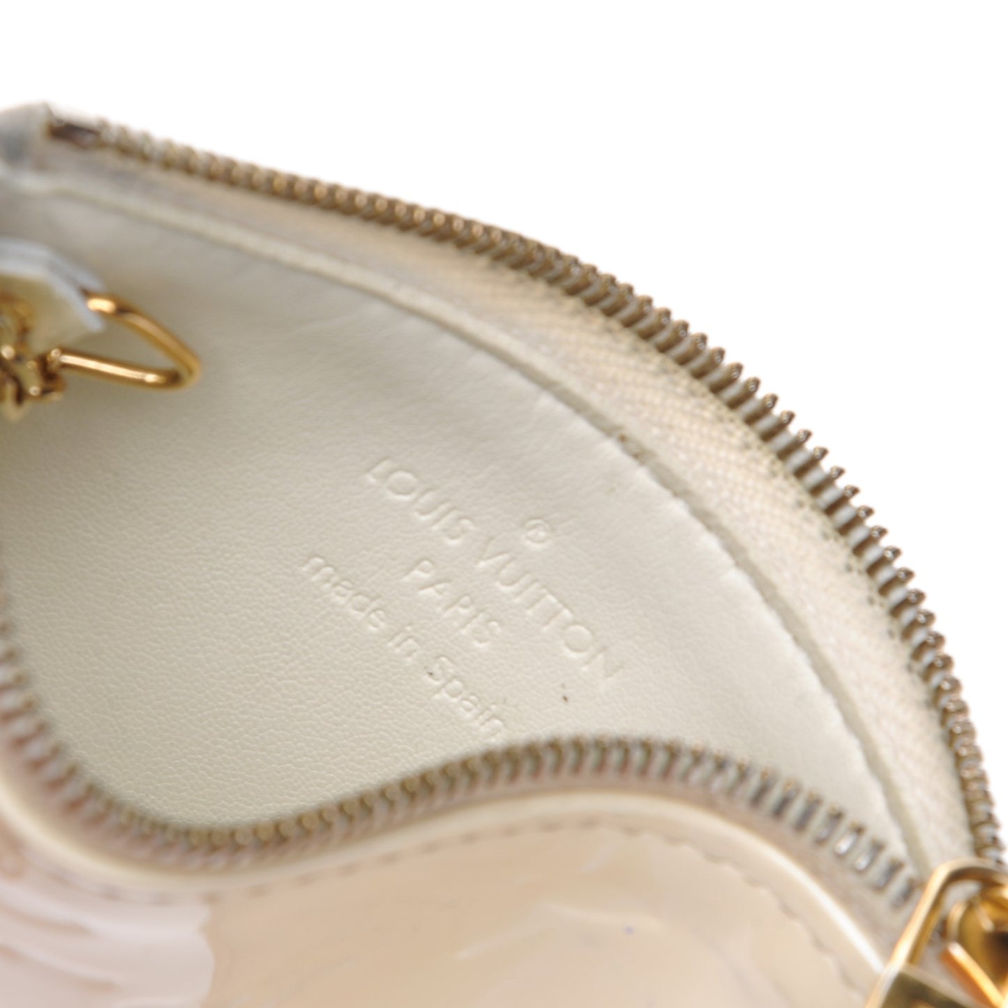 Vernis Key Pouch Perle