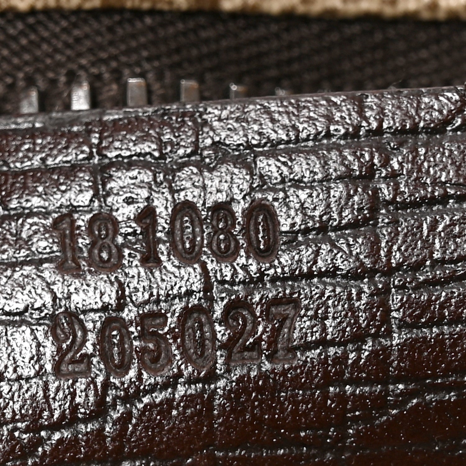 Gucci GG Supreme Monogram Vertical Tote Dark Brown 6 of 10