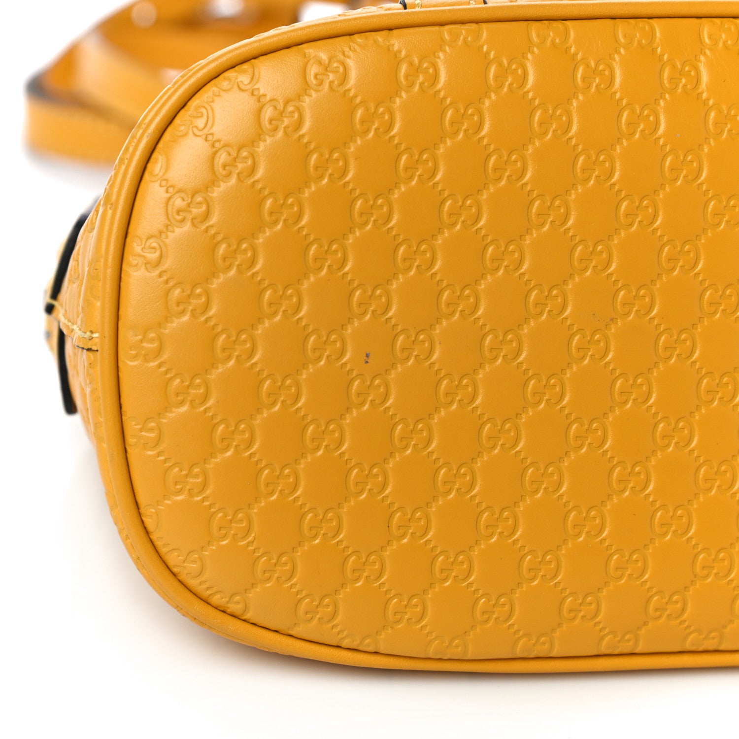 Gucci Soft Microguccissima Mini Dome Bag New Buttercup 11 of 12