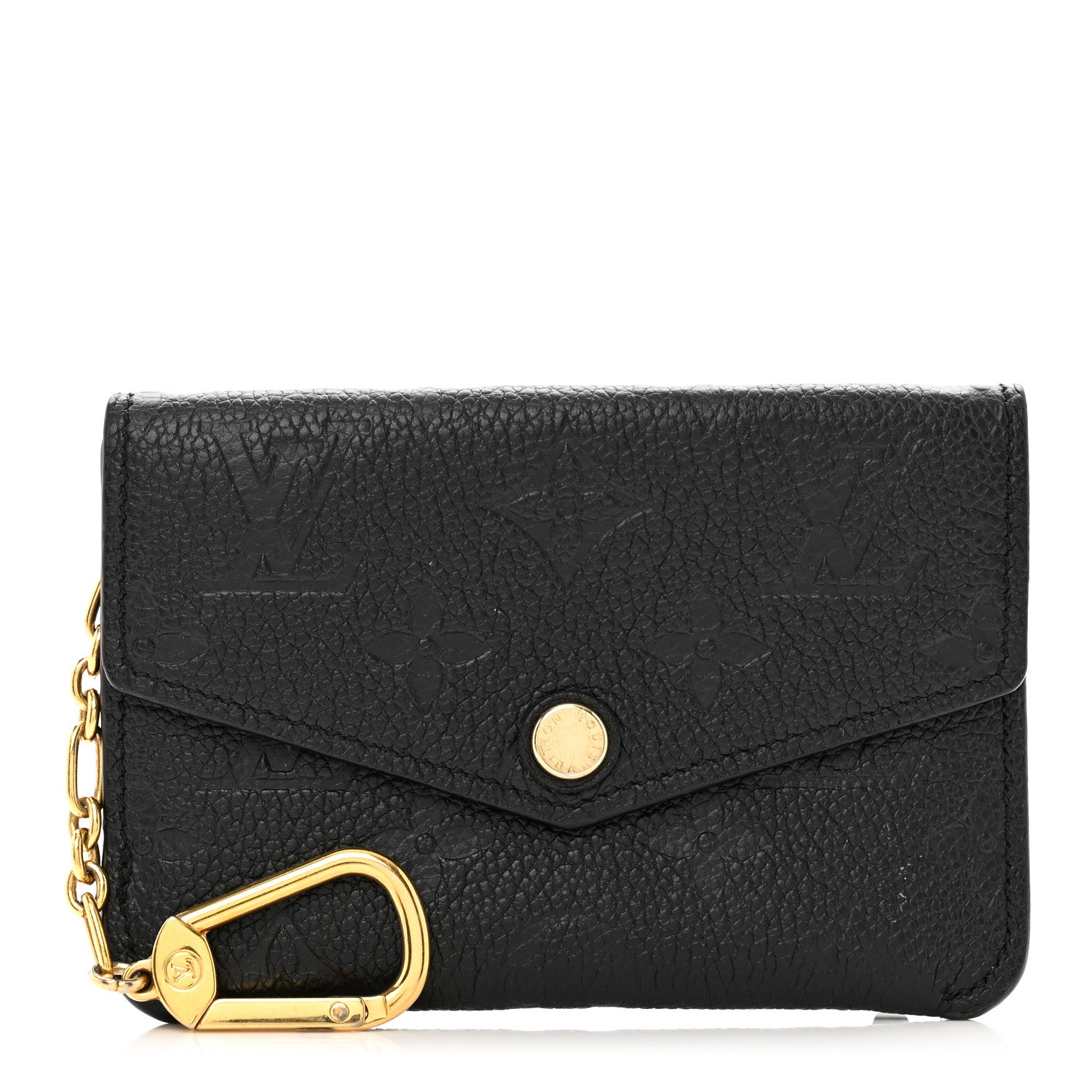 Louis Vuitton Empreinte Key Pouch Black 1 of 8