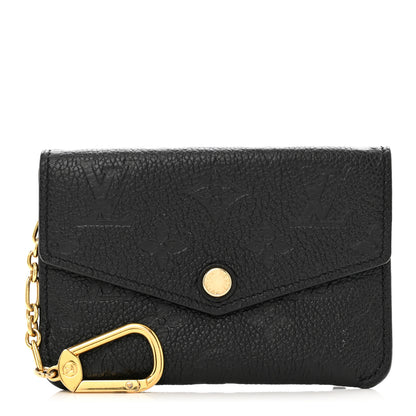 Louis Vuitton Empreinte Key Pouch Black 1 of 8