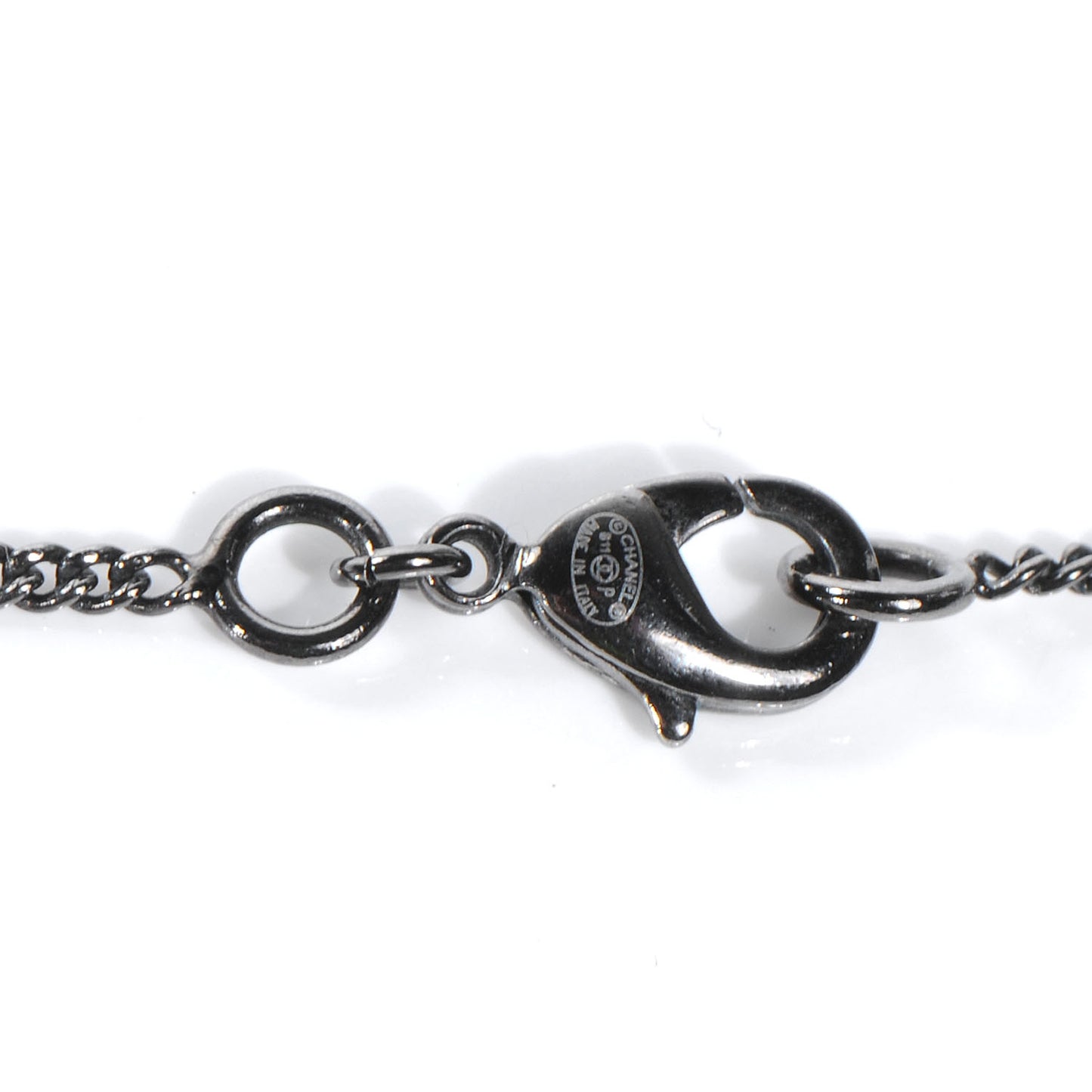 Ruthenium Camellia CC Necklace