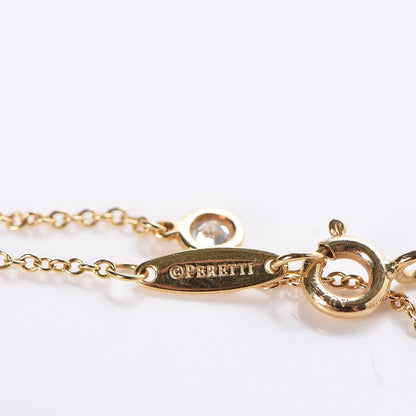 Tiffany 18K Yellow Gold Diamond .08ct Elsa Peretti Diamonds by the Yard Pendant Necklace 7 of 8