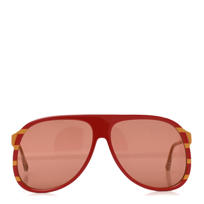 Chloe Acetate Sunglasses CH0128S Red Yellow Brown 2 of 7