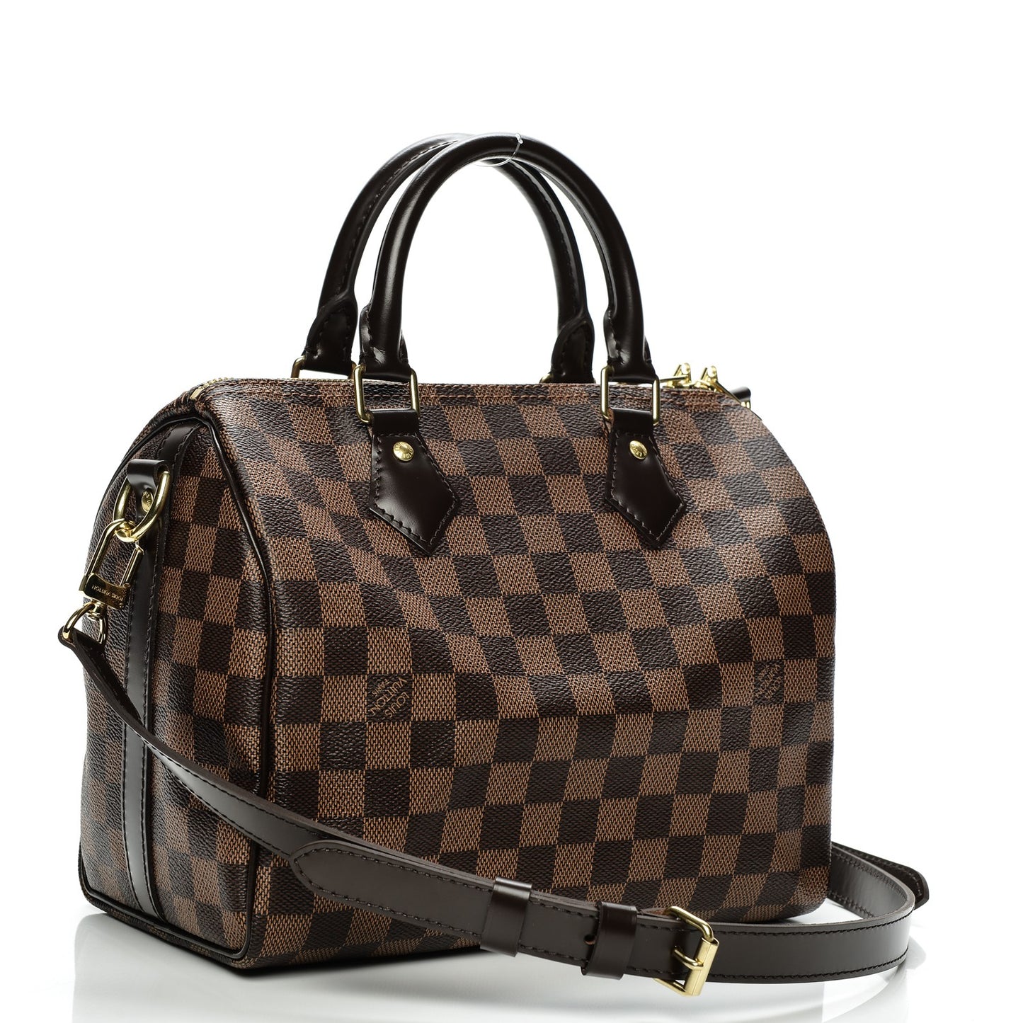 Damier Ebene Speedy Bandouliere 25