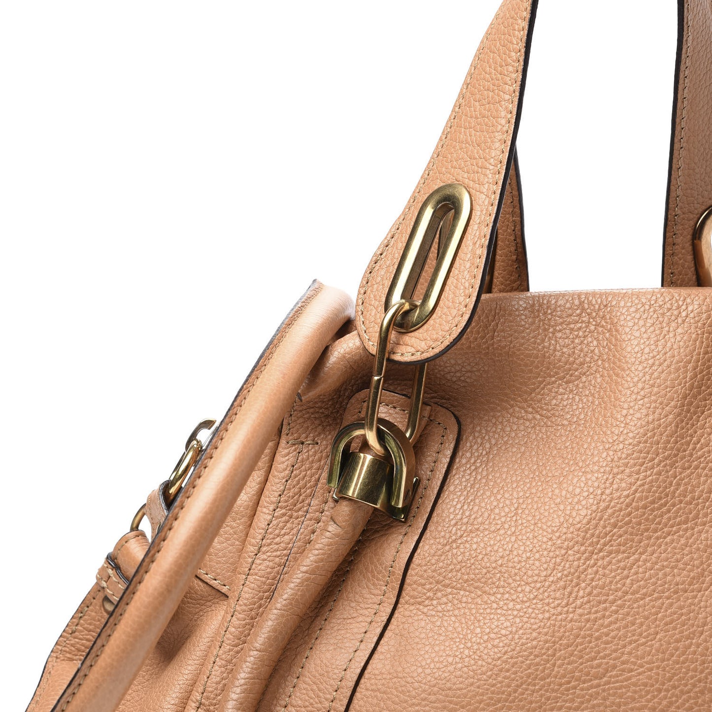 Calfskin Small Paraty Light Tan