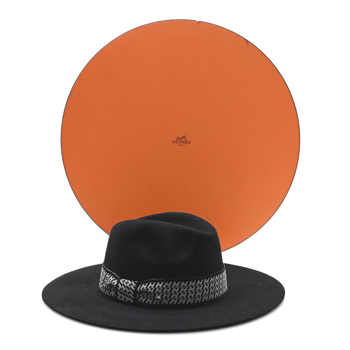 Rabbit Felt Faubourg Hat 59 Black