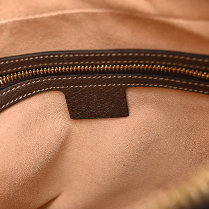 Gucci GG Supreme Monogram Web Small Ophidia Shoulder Bag Brown 6 of 11