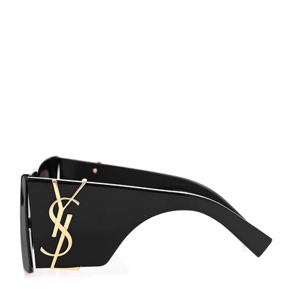 Saint Laurent Acetate Blaze Sunglasses SL M119 Black 3 of 8