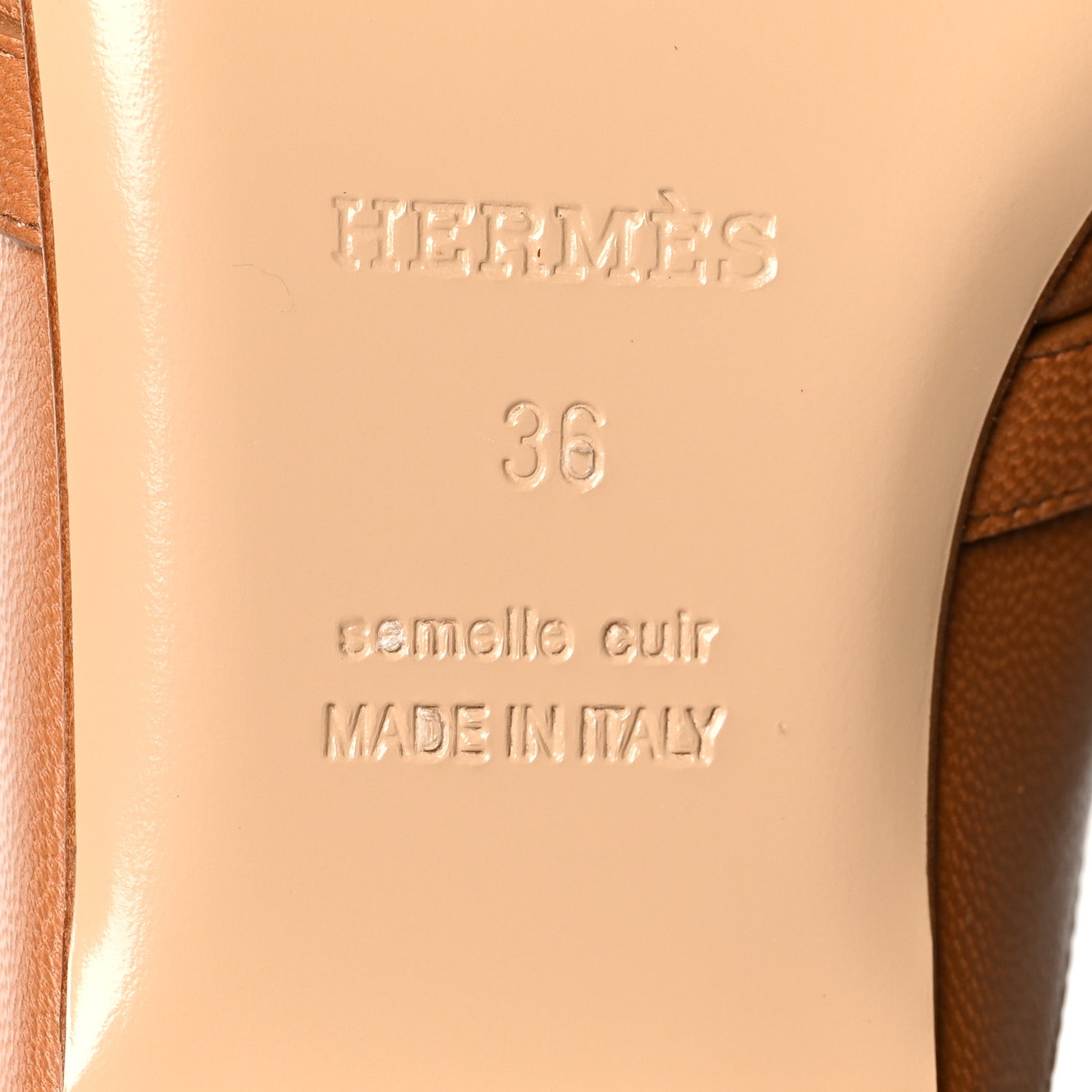 Hermes Goatskin Oz Mules 36 Palissandre 7 of 9