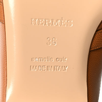 Hermes Goatskin Oz Mules 36 Palissandre 7 of 9
