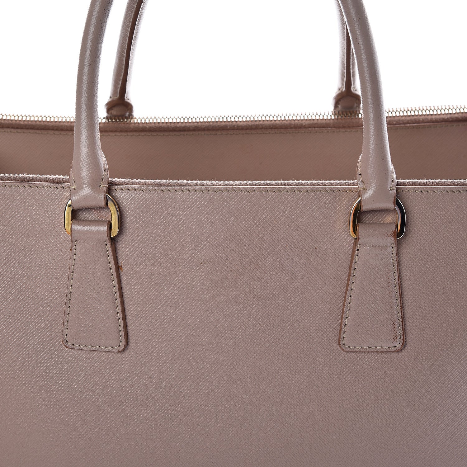 Prada Saffiano Medium Galleria Double Zip Tote Cammeo 9 of 17