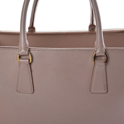 Prada Saffiano Medium Galleria Double Zip Tote Cammeo 9 of 17