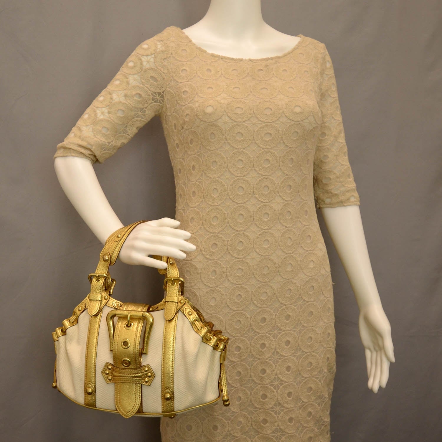 Louis Vuitton Antigua Theda GM Gold 2 of 7