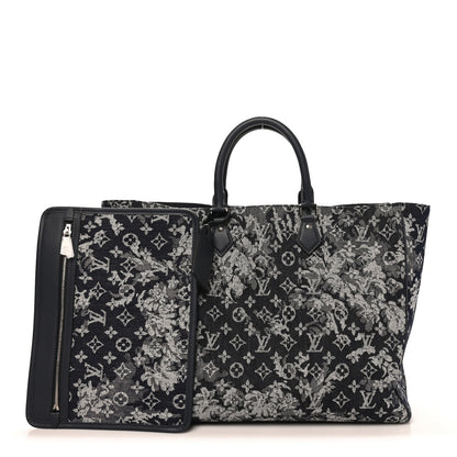 Louis Vuitton Monogram Tapestry Grand Sac Bleu 3 of 10