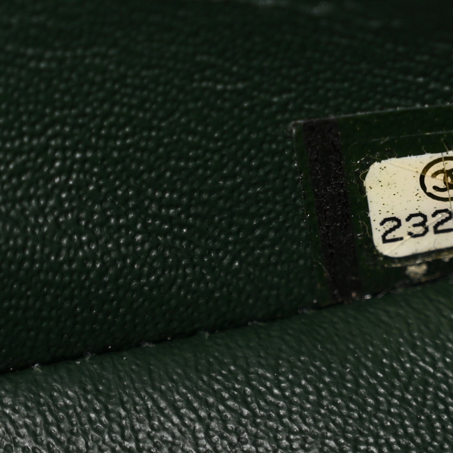 Lambskin Quilted Medium Double Flap Green