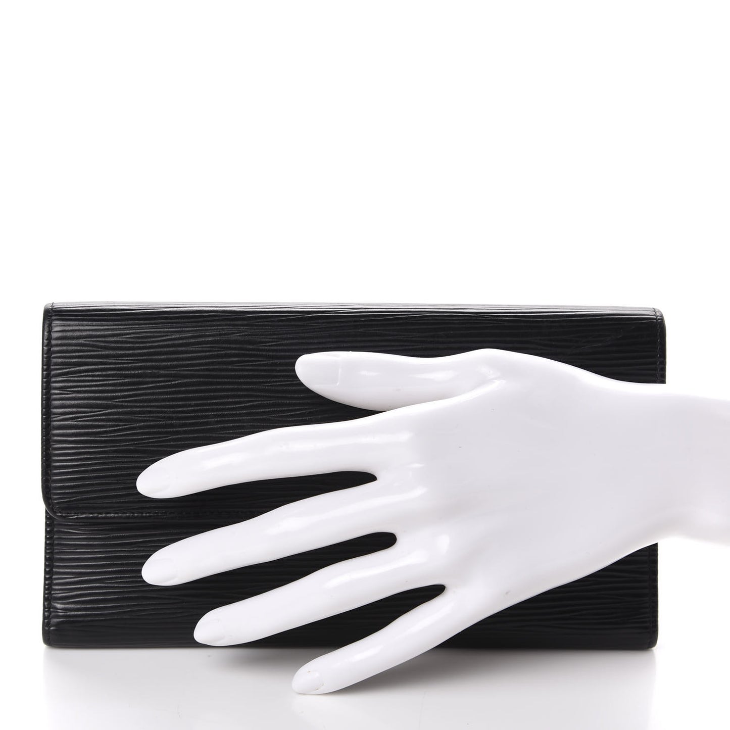 Epi Porte Tresor International Wallet Black