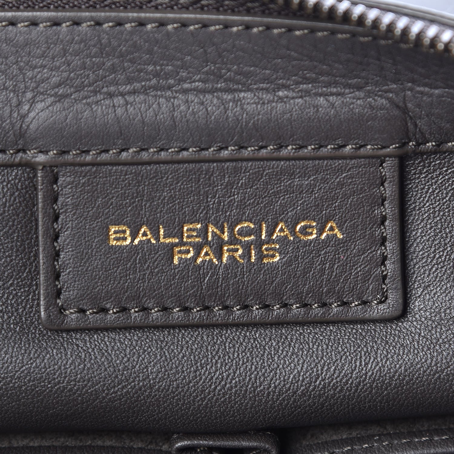 Balenciaga Calfskin Papier Neo Crossbody Grey 8 of 9