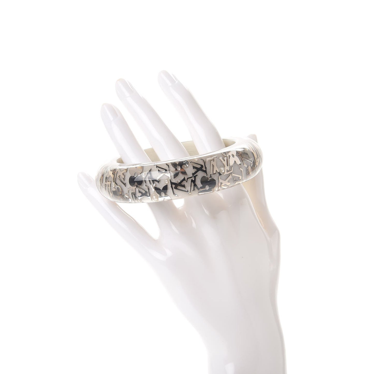 Resin Swarovski Medium Inclusion Bracelet GM Grey