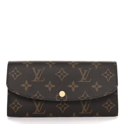 Louis Vuitton Monogram Emilie Wallet Fuchsia 1 of 9