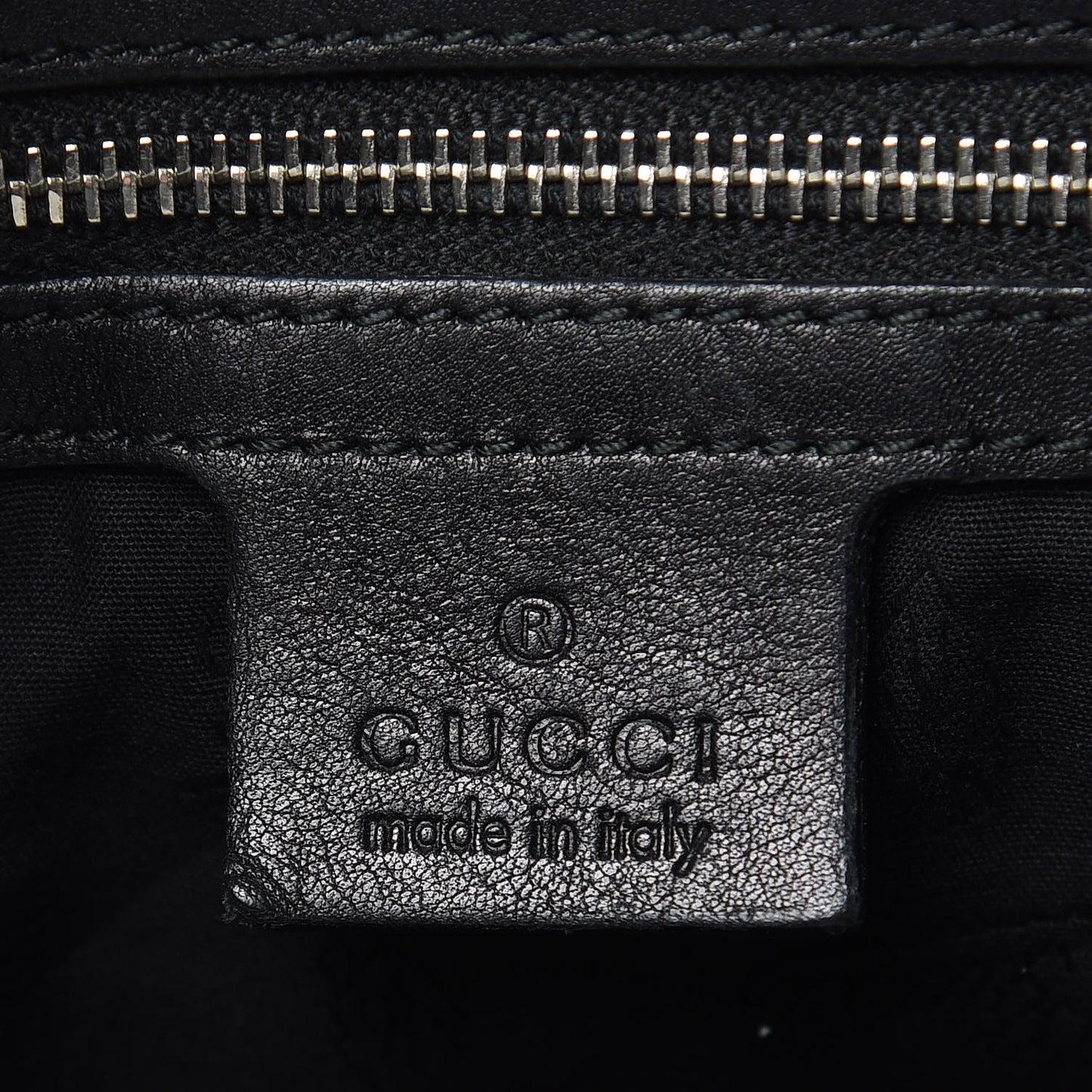Guccissima Large GG Twins Hobo Black