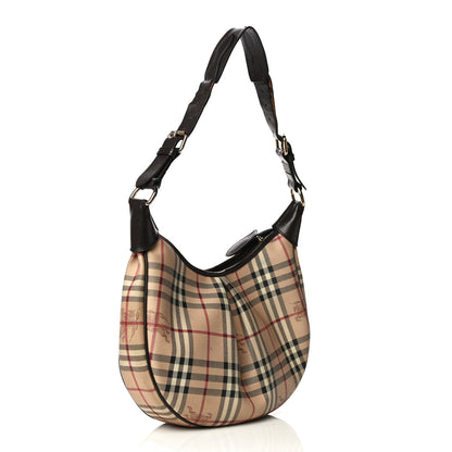 Burberry Haymarket Check Hobo 3 of 15