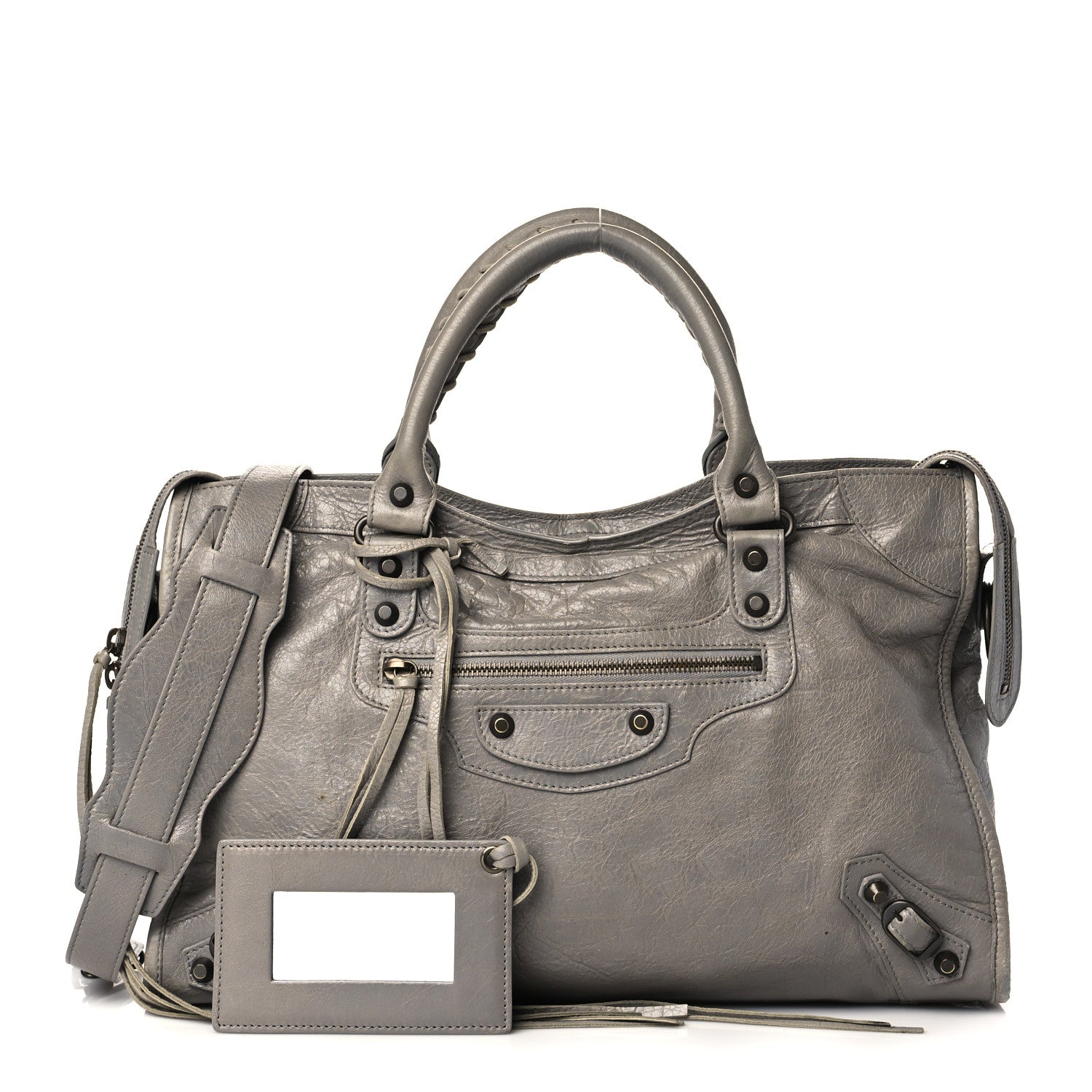 Balenciaga Agneau Classic Hardware City Gris Pyrite 1 of 14